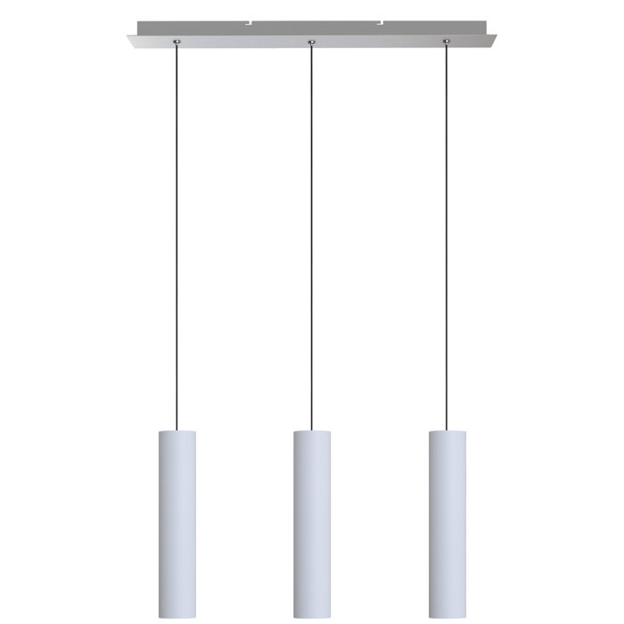 Orren Ellis Nevcivan 3 Light Kitchen Island Cylinder Pendant